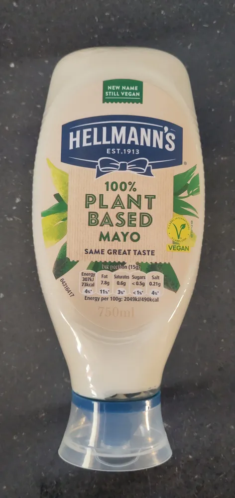 100% Plant Based Mayo