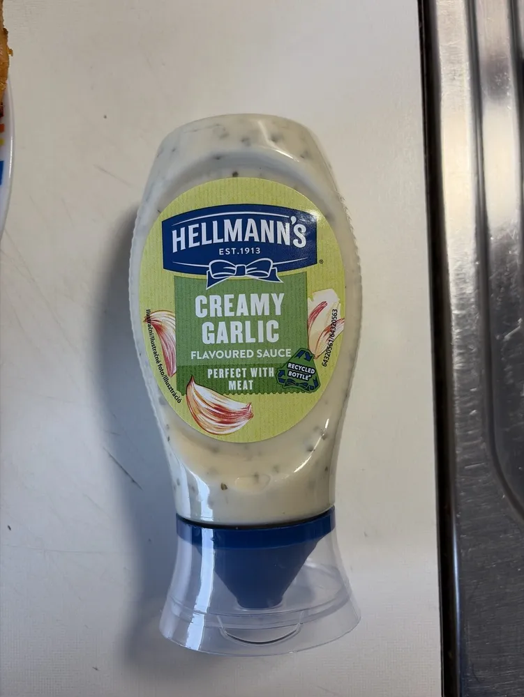 Creamy Garlic Flavoured Sauce