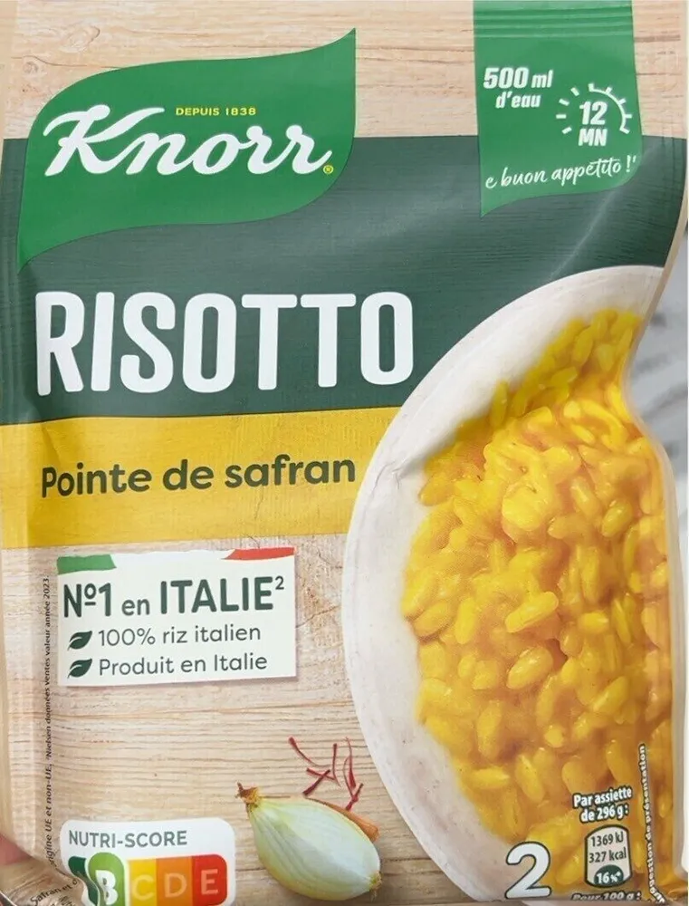 Risotto pointe de safran