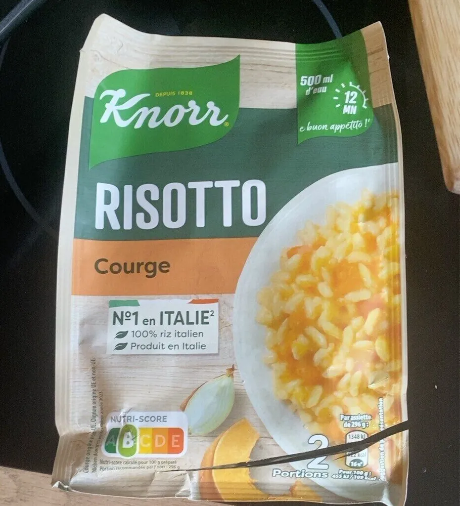 Risottos courge