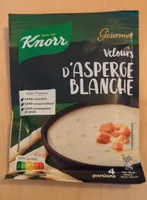 Velours d'asperge blanche