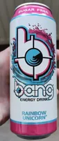 Bang licorne arc en ciel