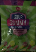 sour gummy suckers