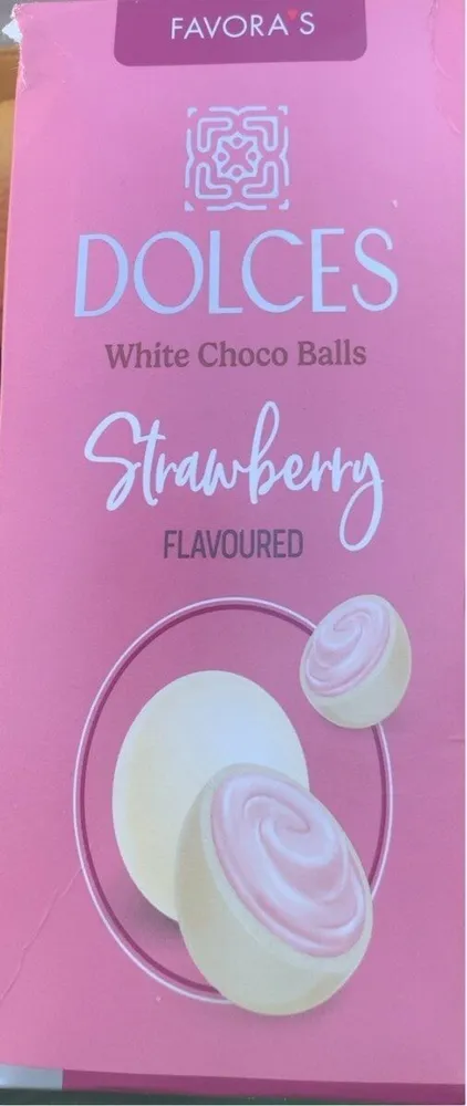 Dolces white chovo balls