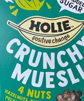 Holie's Crunchy muesli 4 nuts