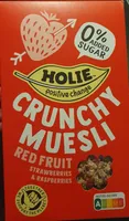 Crunchy Muesli Red fruit strawberries & raspberries