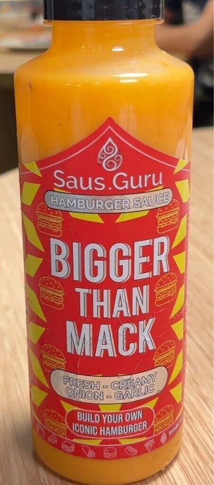Bigger than mack Hamburger Sauce