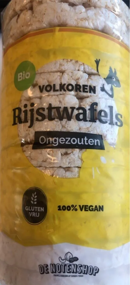 Volkoren rijstwafels