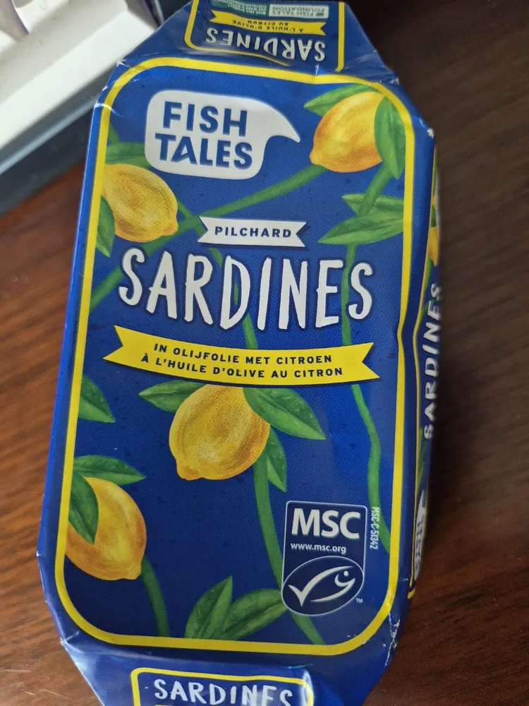 Sardines In Olijfolie Met Citroen