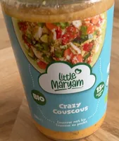 Little Maryam Bio Crazy Couscous Couscous met Kip 15+ Maanden 250 g
