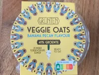 Veggie oats banana pecan flavour