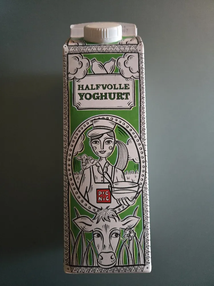 Halfvolle yoghurt