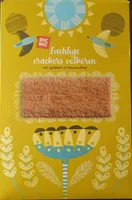Luchtige crackers volkoren