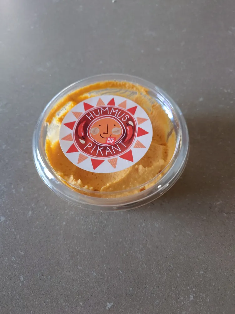 Hummus Pikant