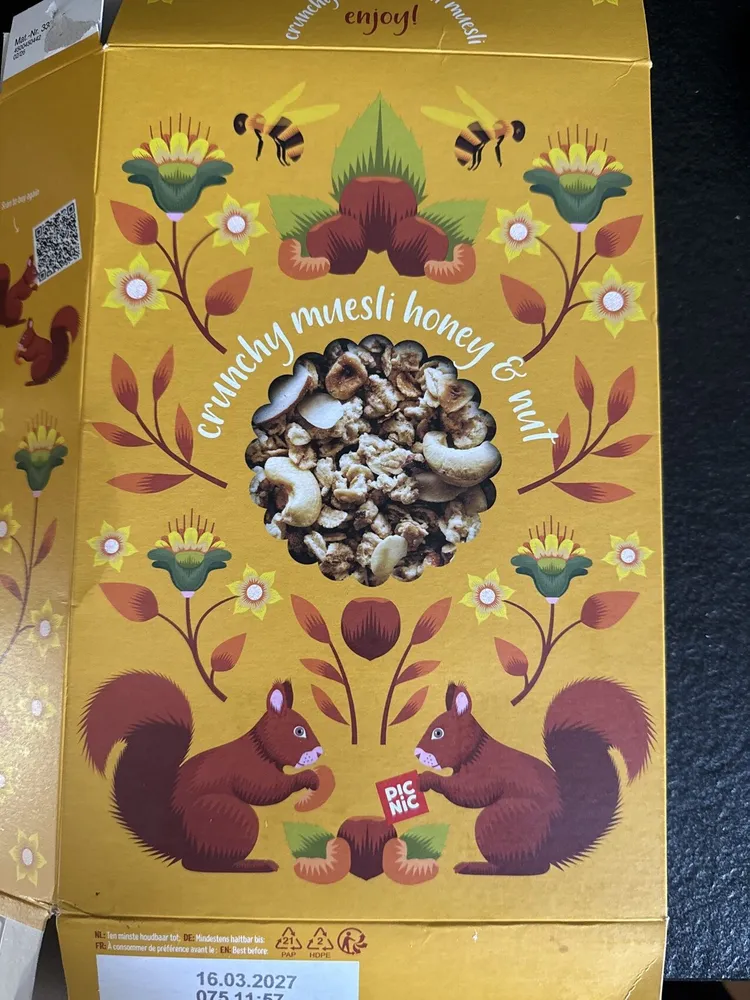 Crunchy Honey Nut Muesli