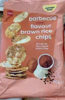 BBQ brown rice chips