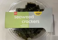 Seaweed crackers