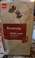 Rwanda single origine Coffee beans