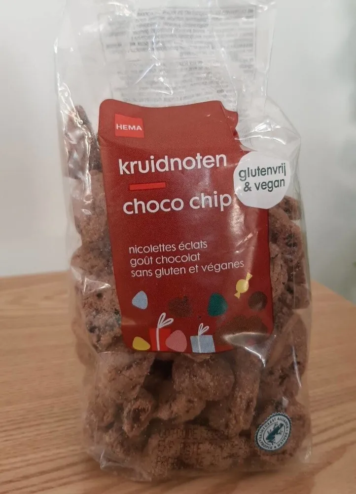 Kruidnoten choco chip