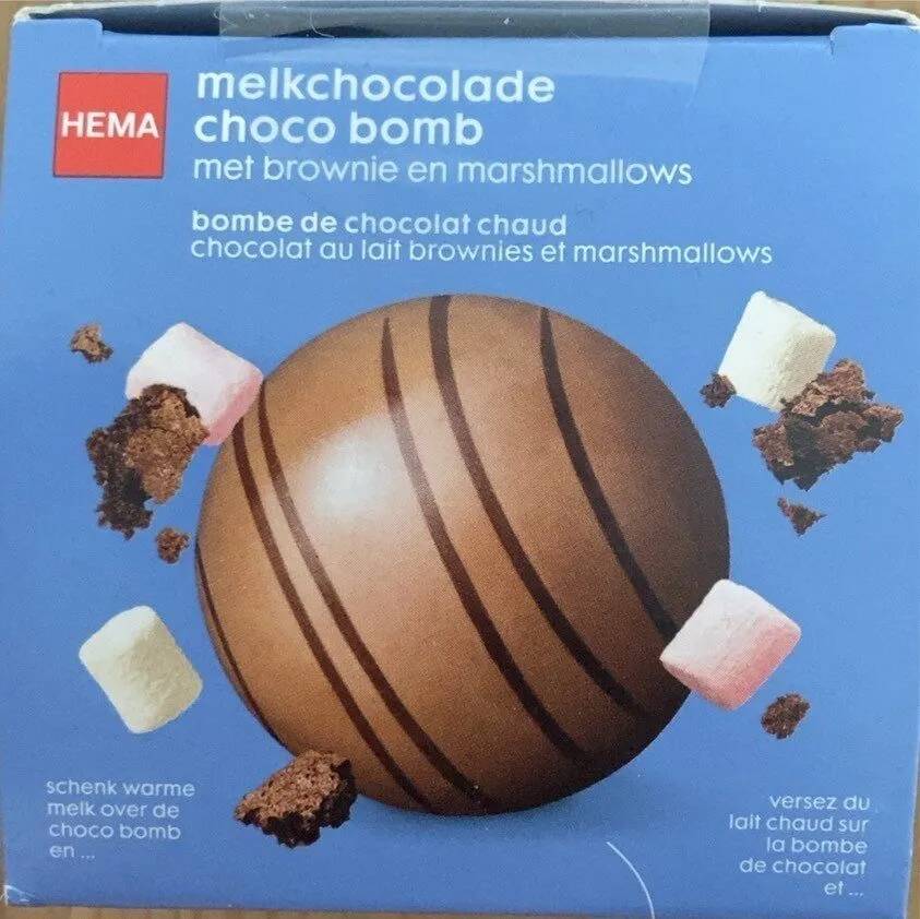 Choco bomb brownie