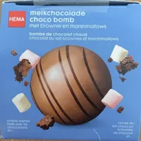 Choco bomb brownie