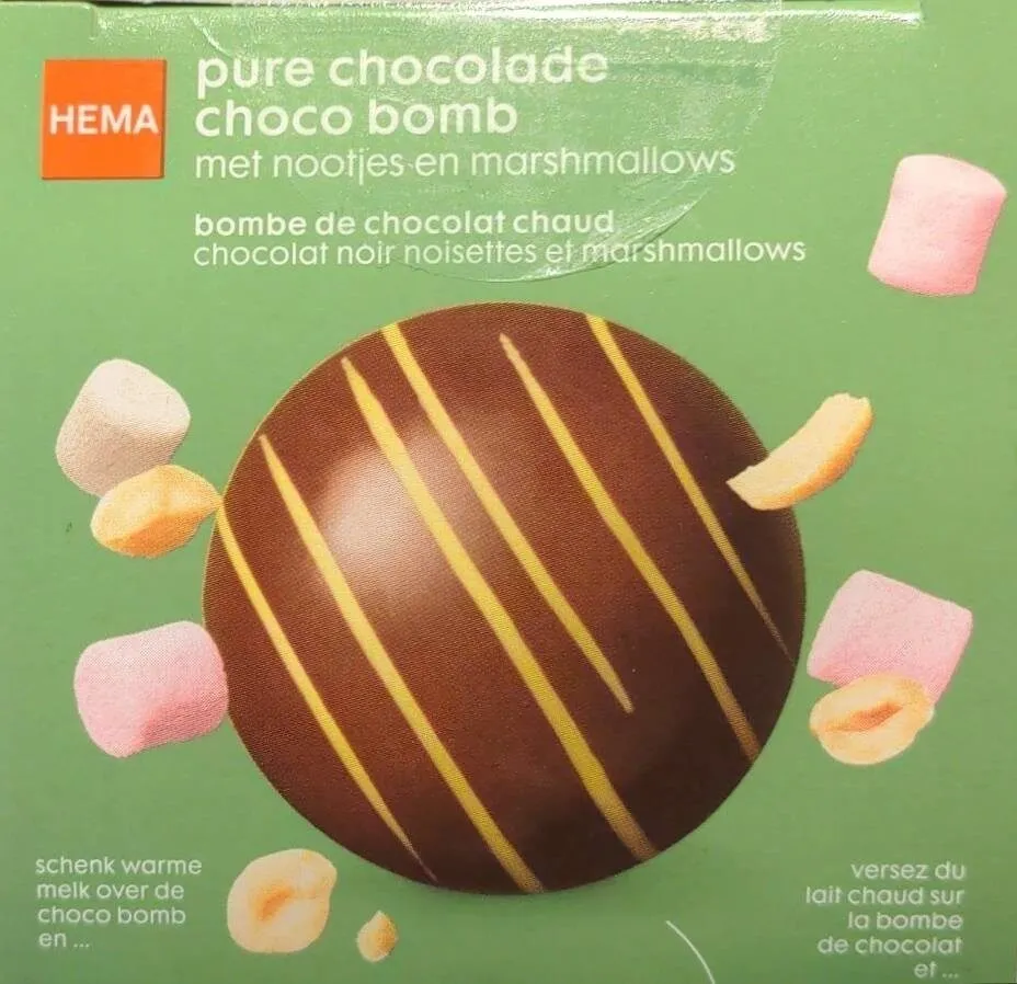 Bombe de chocolat chaud