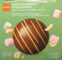 Bombe de chocolat chaud