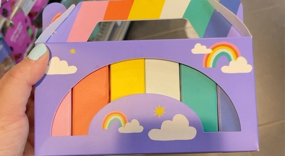 Gomme arc en ciel