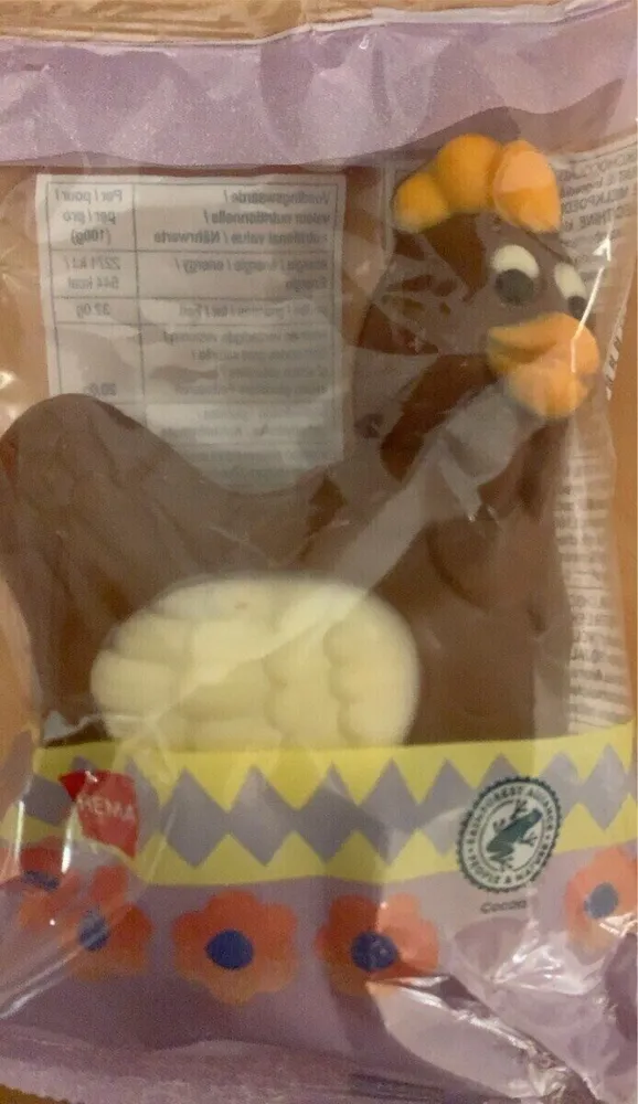 Chocolat au lait et décoration