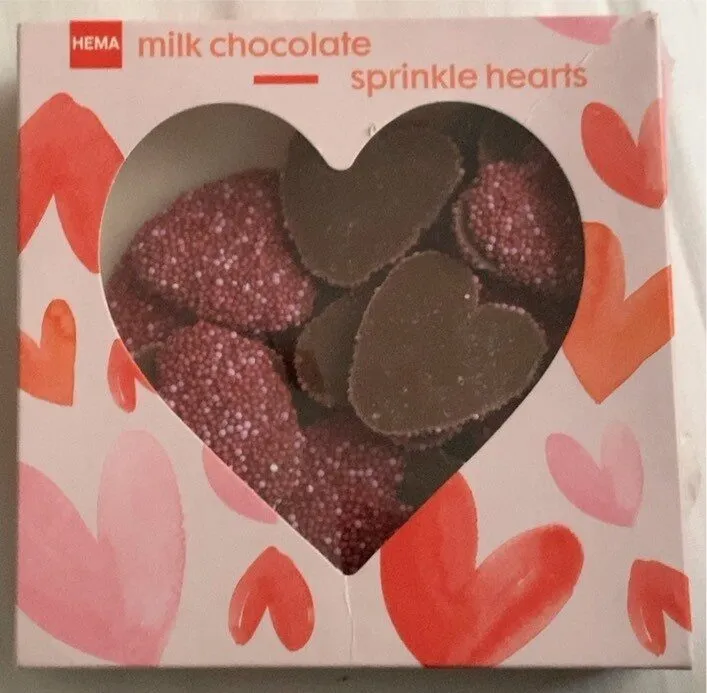 HEMA muskethartjes chocolats en cœur