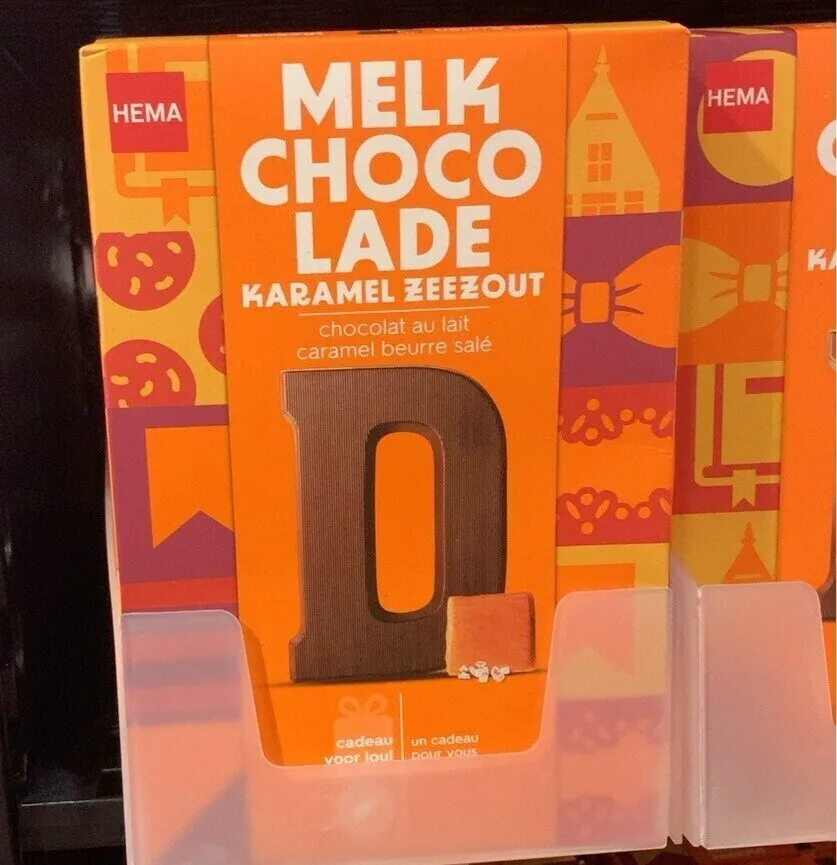 Melk chocolade karamel zeezout