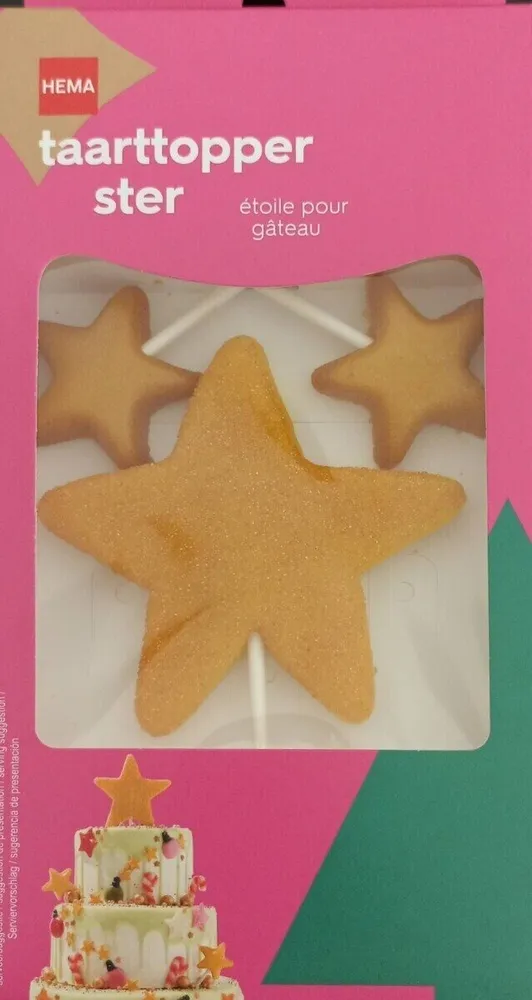 Etoile pour gateau