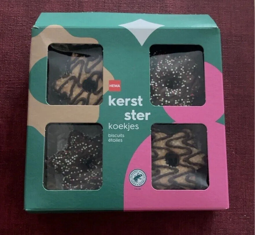 Kerst ster (biscuit étoiles)