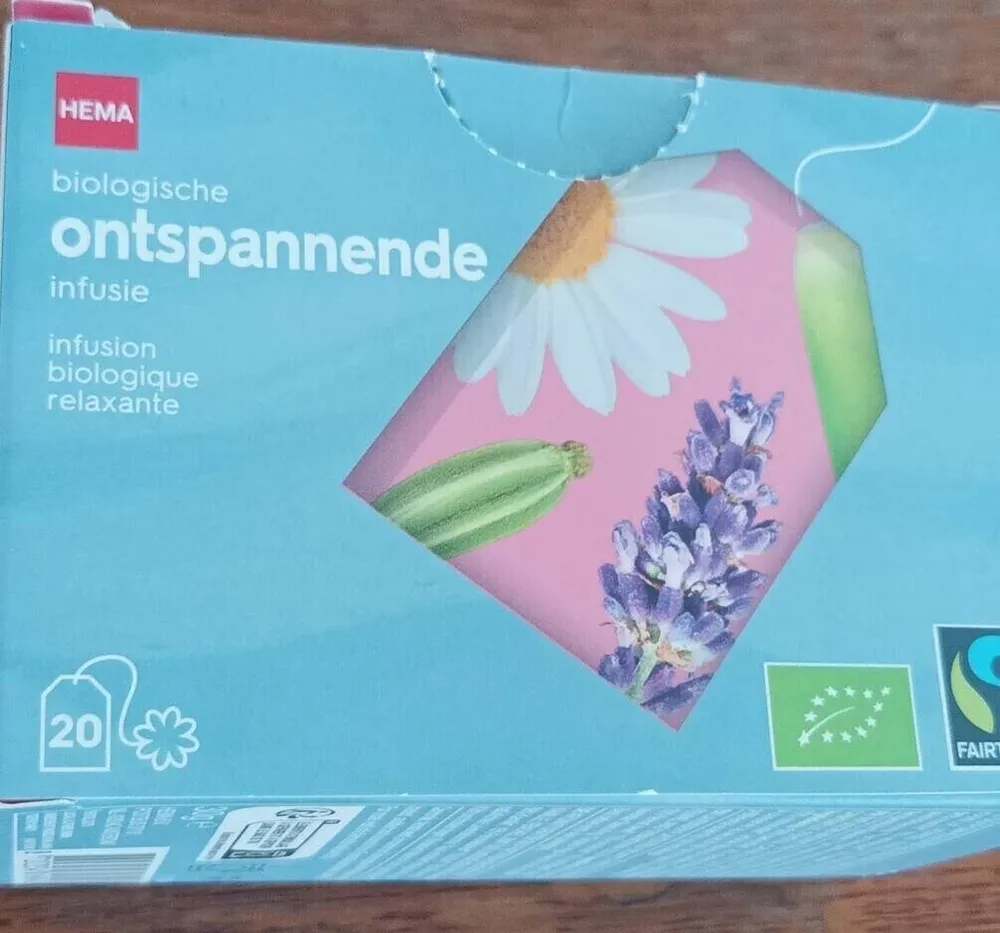 Ontspannende infusion biologique relaxante