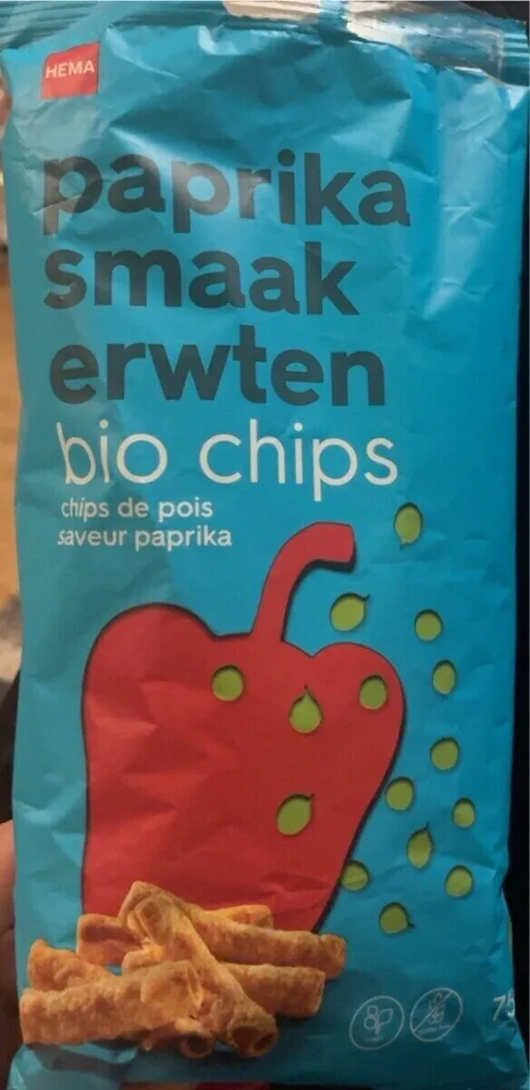 Bio chips paprika