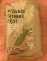 Wasabi smaak rijst chips