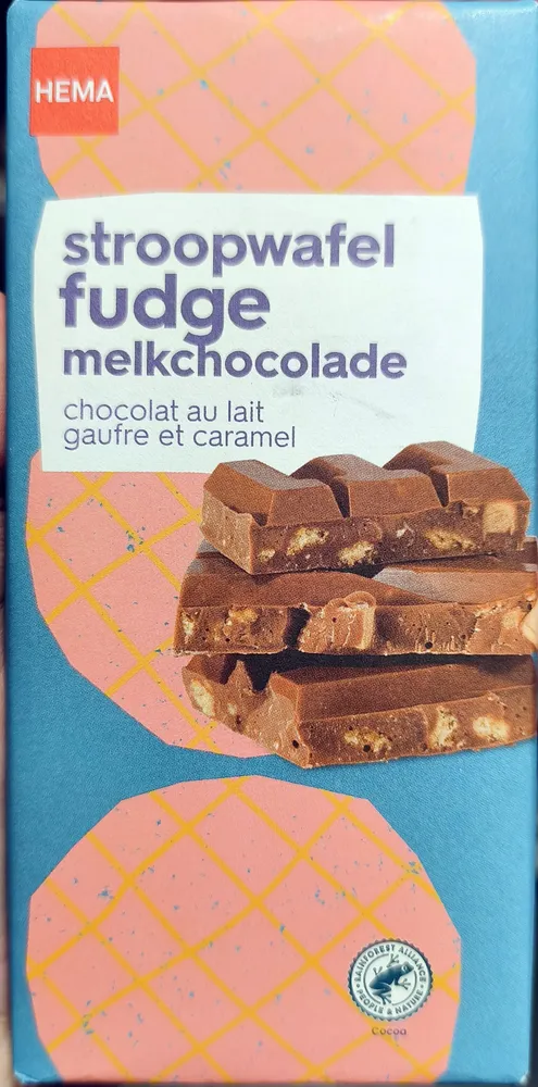 Stroopwafel fudge