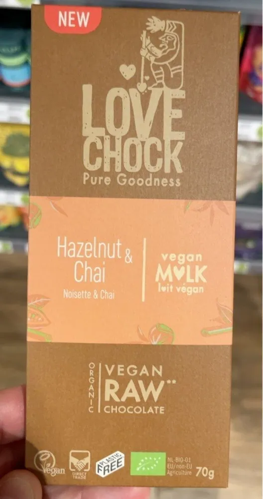 Love chock hazelnut & chai