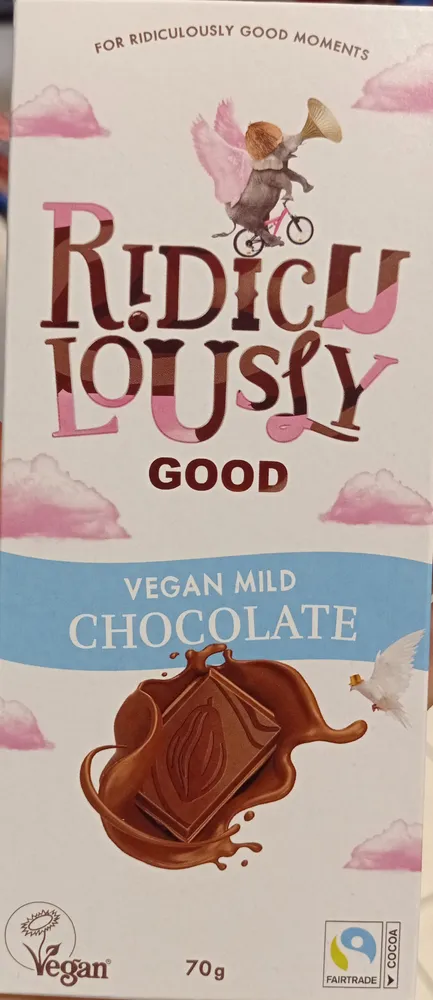 Vegan mild chocolate
