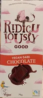 Vegan dark chocolate