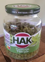 Hak Doperwitjes (Petits pois) 350g