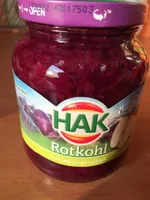 Rotkohl mit Apfelstücken