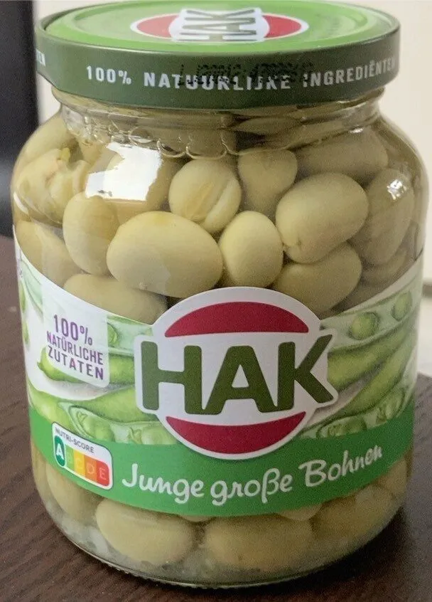 Junge große Bohnen