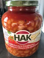 Haricots blancs à la saufe tomate