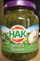 Epinards à la crème