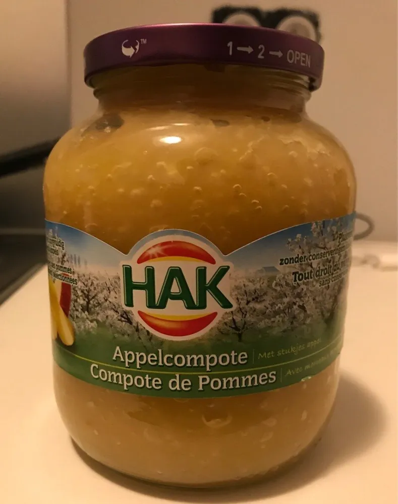 HAK compote de pommes