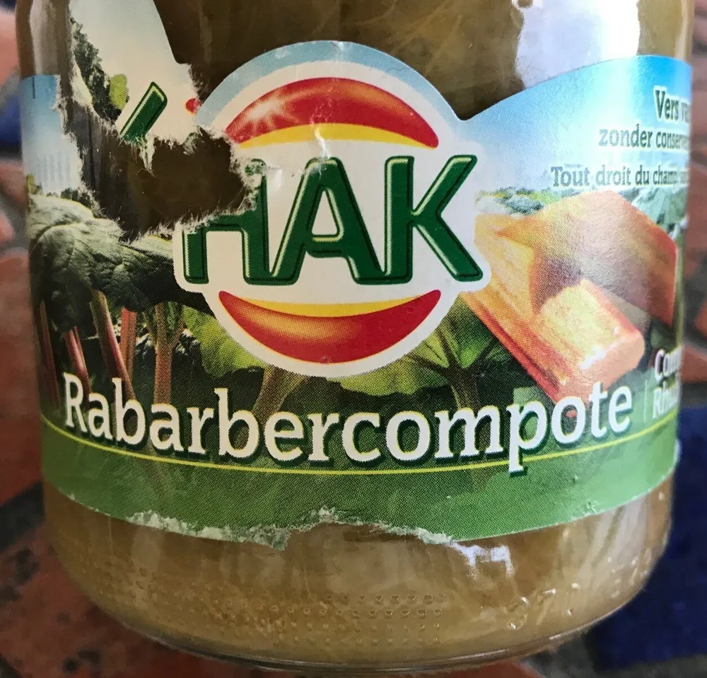 Compote de rhubarbe