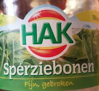 sperziebonen fijn, gebroken