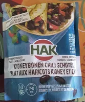 Plat aux haricots kidney et chili