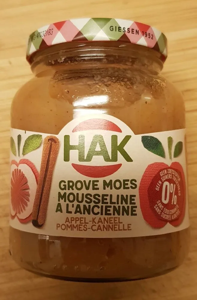 Mousseline à l'ancienne pommes-cannelle